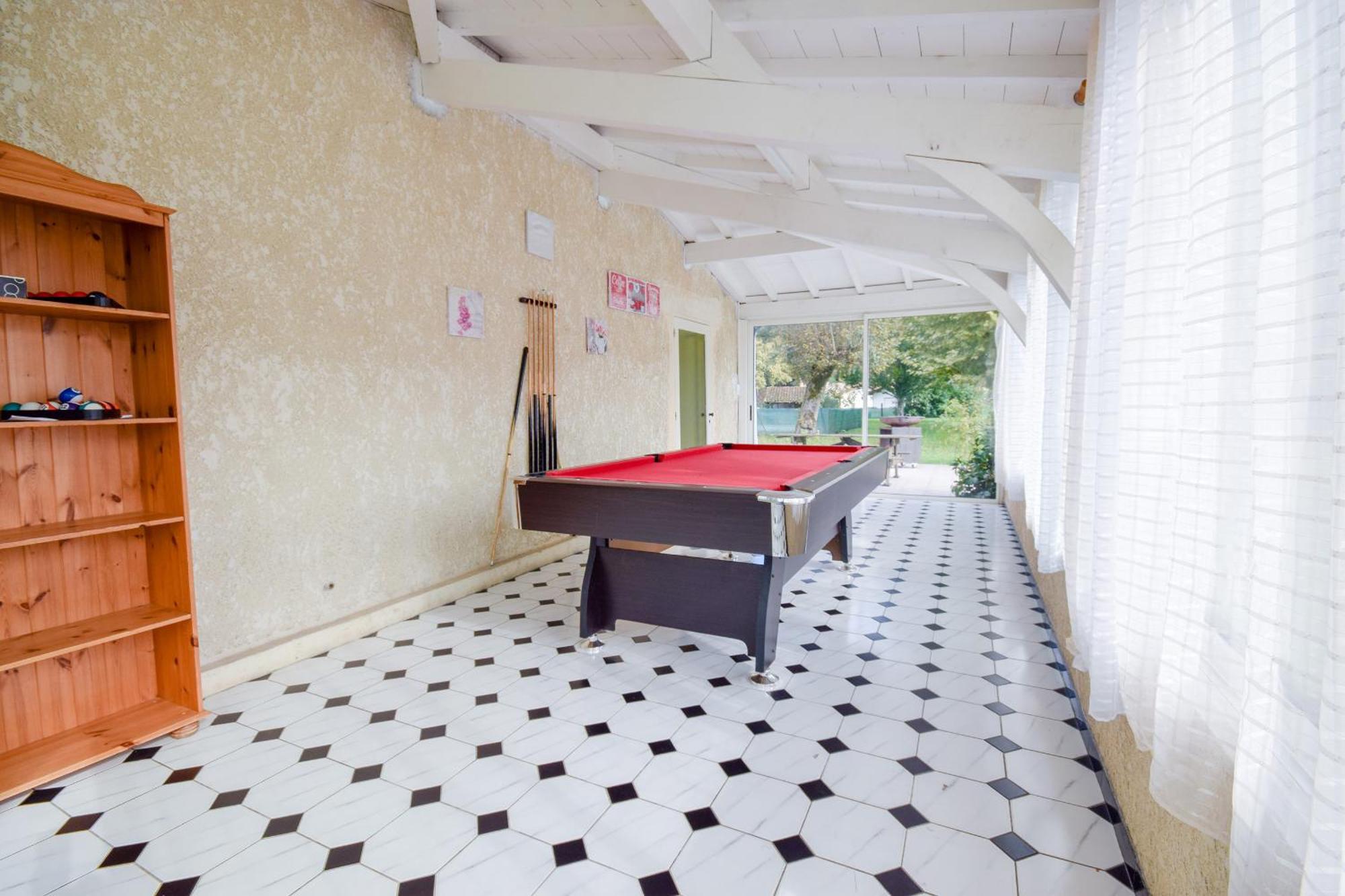Villa Avec Piscine Et Billard 사브레 외부 사진