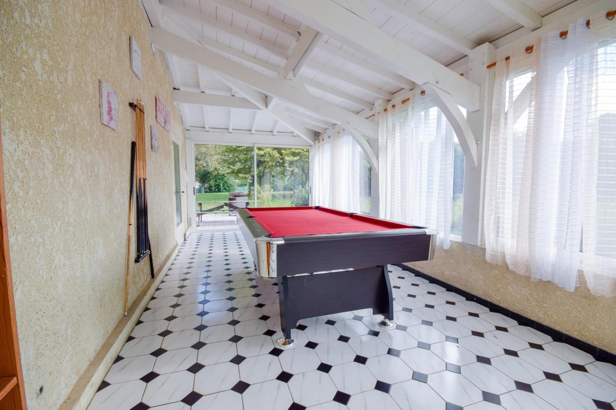 Villa Avec Piscine Et Billard 사브레 외부 사진